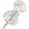 Hillman 123101 CLEAR PUSHPINS 16/CD 122262